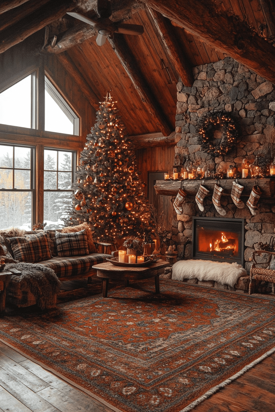 20 cabin cozy christmas retreat