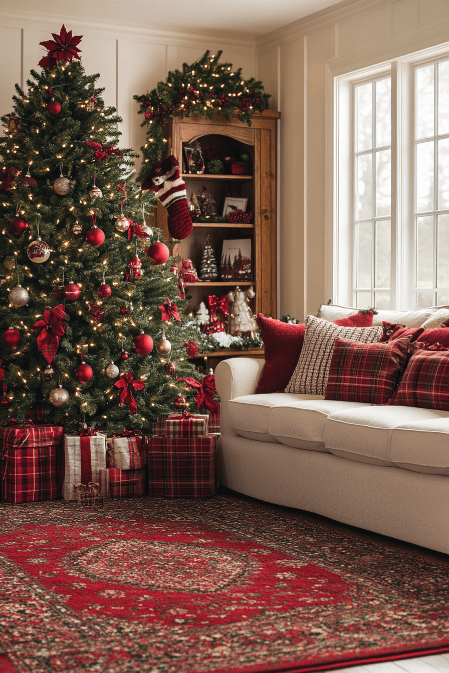 26 green red festive harmony