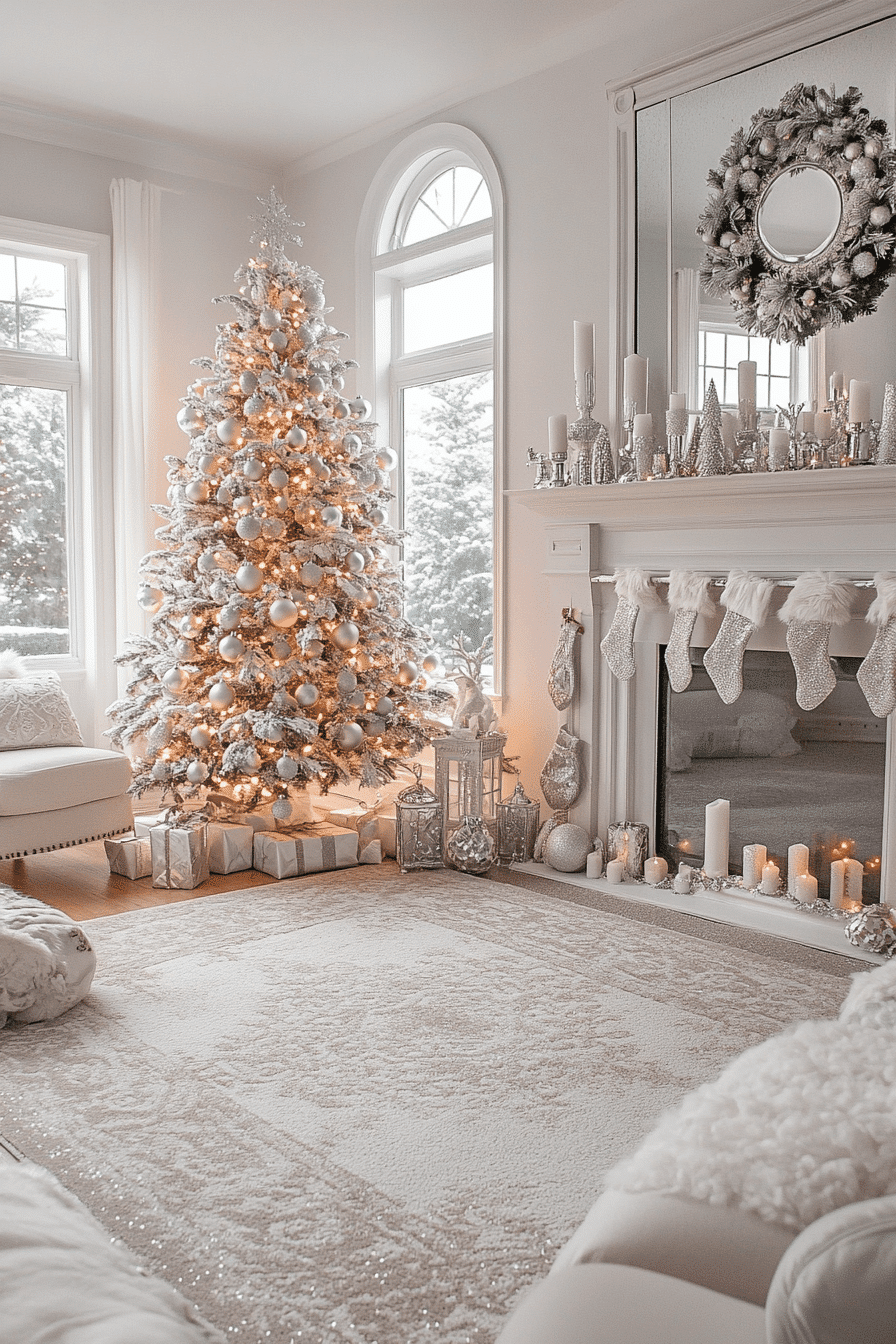 5 silver frost holiday sparkle