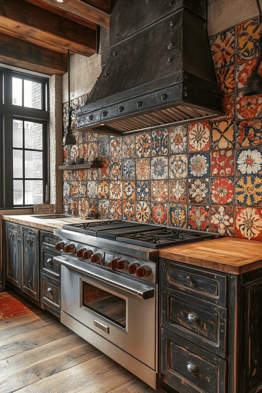 10 handcrafted painted tile art