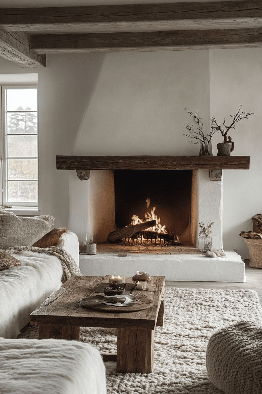 10 scandinavian calm hearth