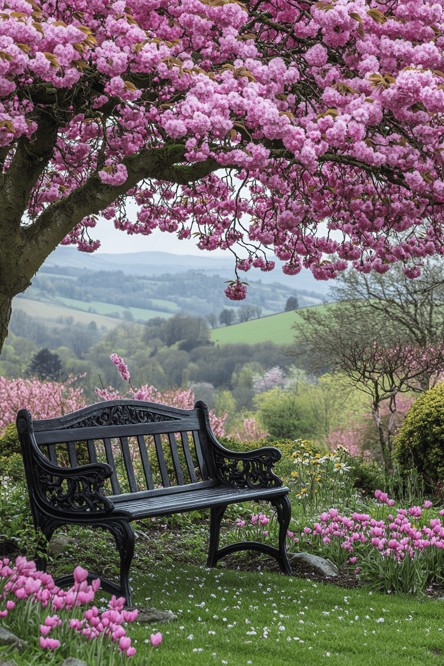 13 english garden rest spots
