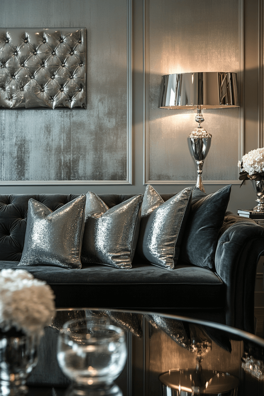 13 metallic modern shine