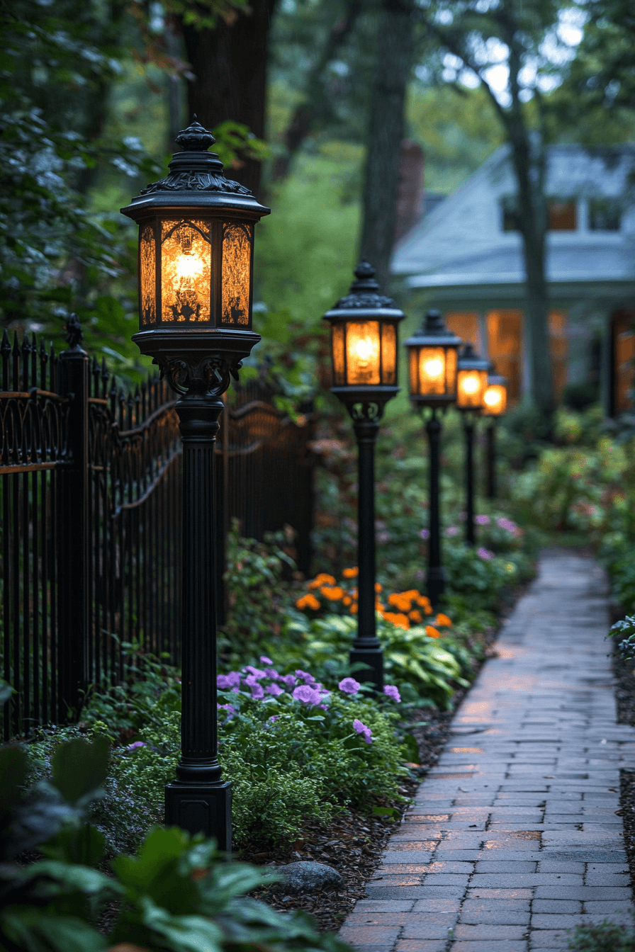 14 golden lantern evenings