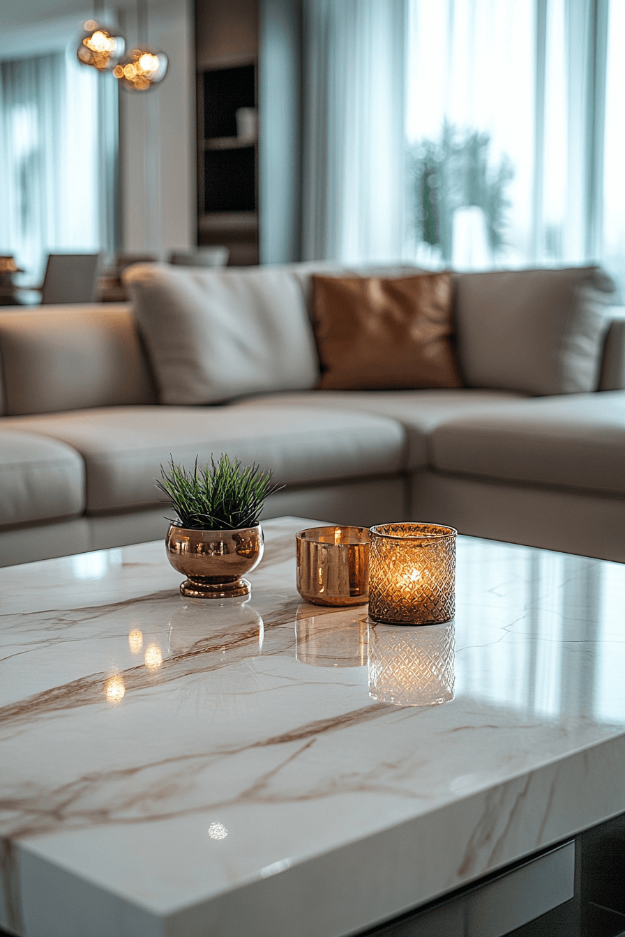 14 marble luxe details