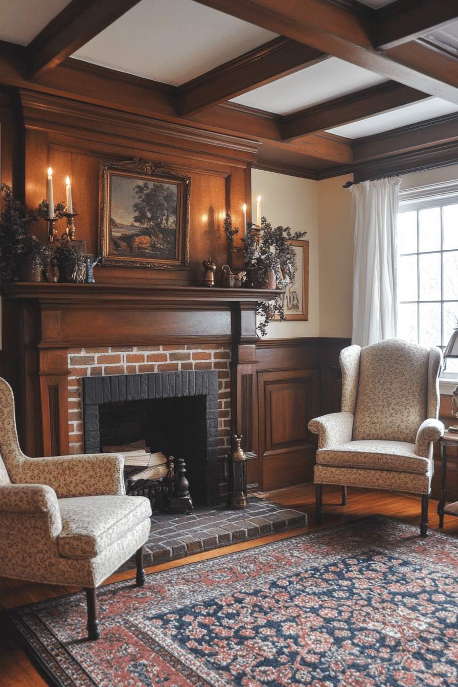 15 colonial fireplace heritage