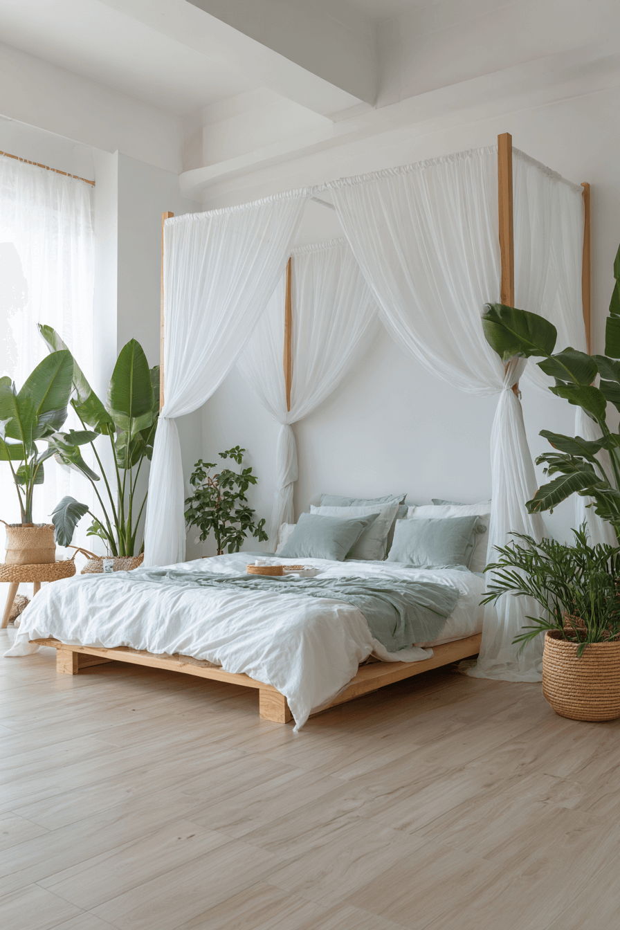 16 open calm sleep space