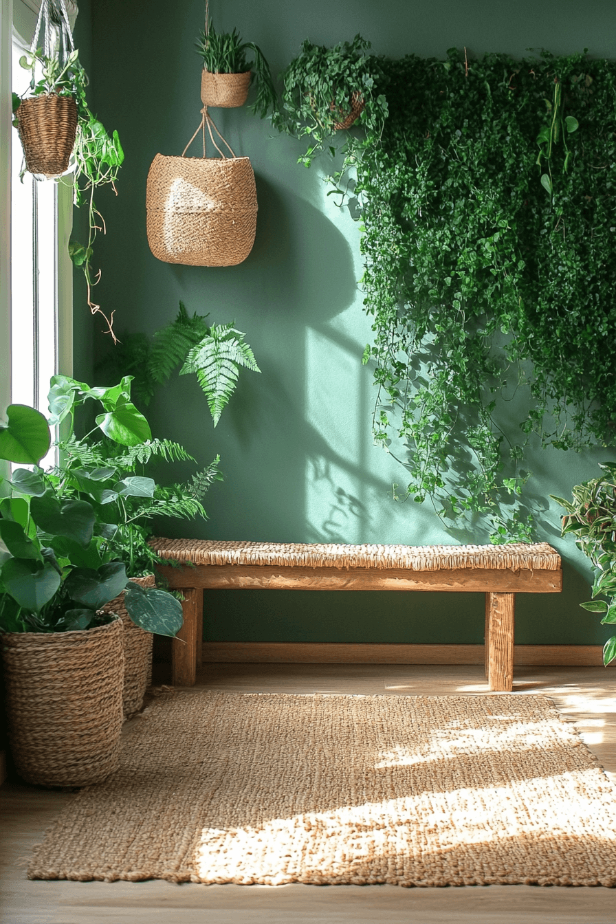 17 botanical calm entry