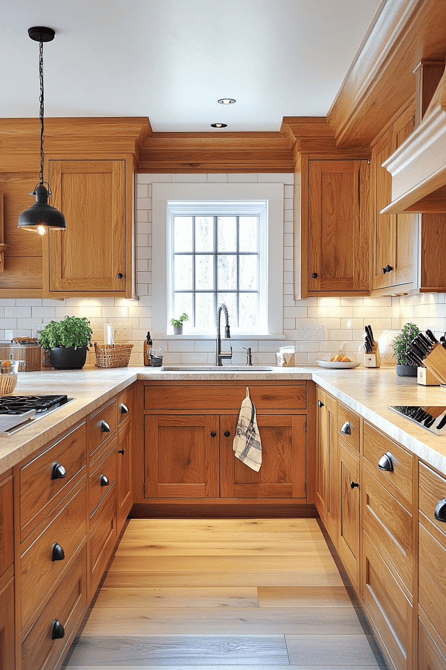 17 bright kitchen flow