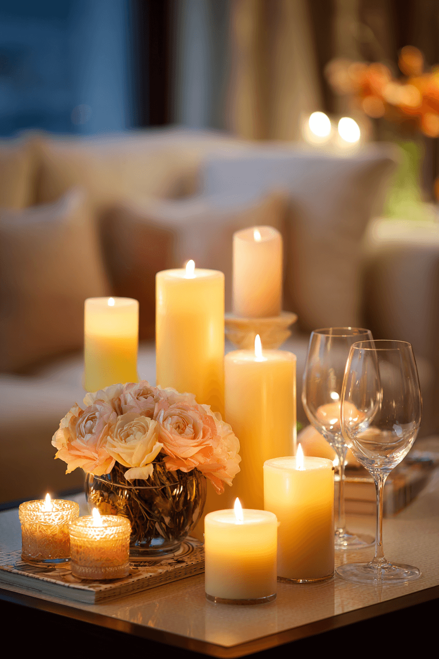 17 candlelit cozy glow