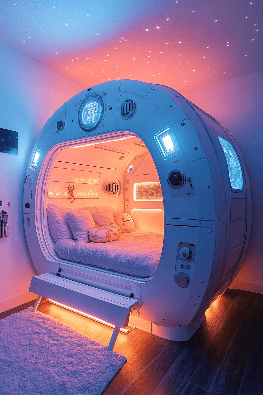 17 futuristic pod loft