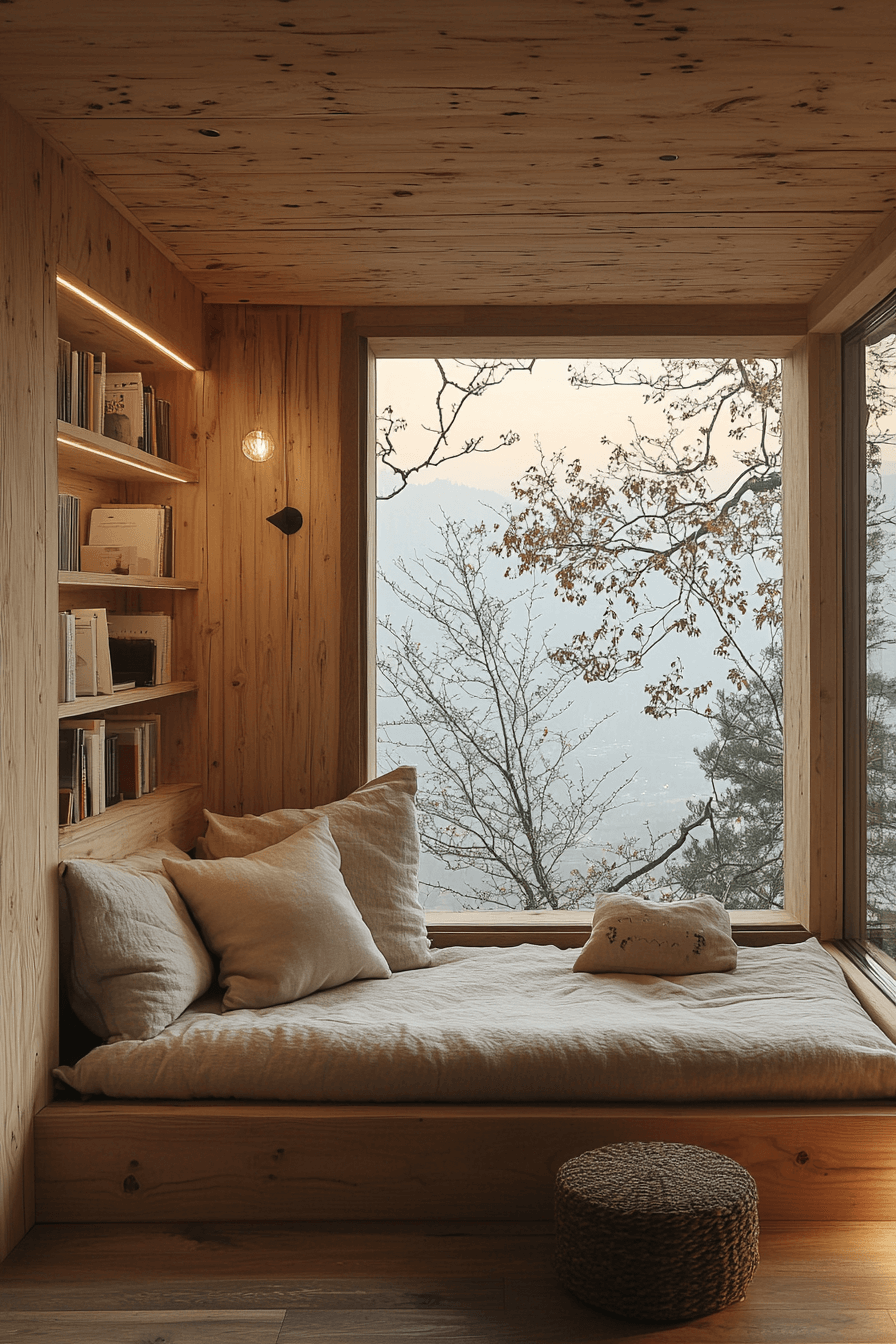 18 quiet floor level nook