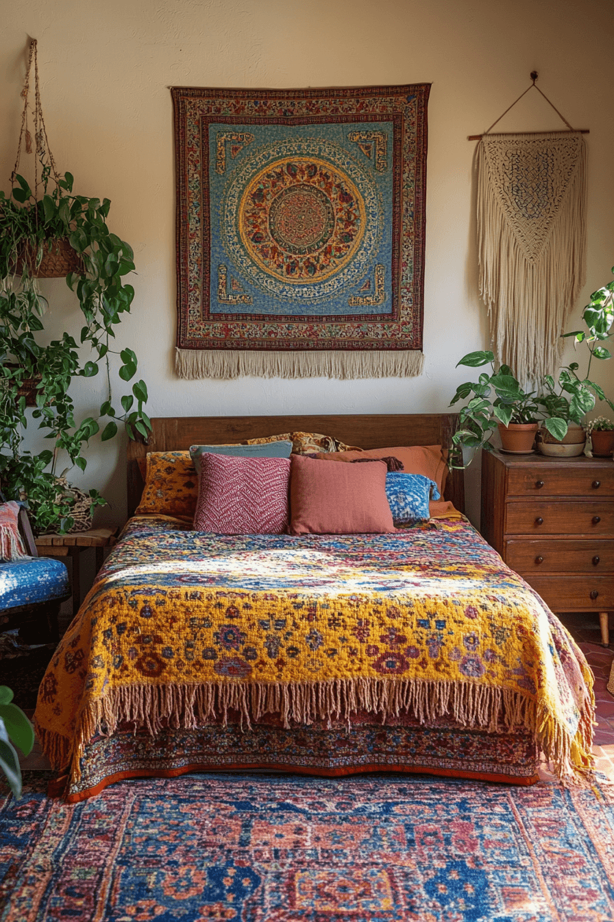 2 eclectic boho guest retreat