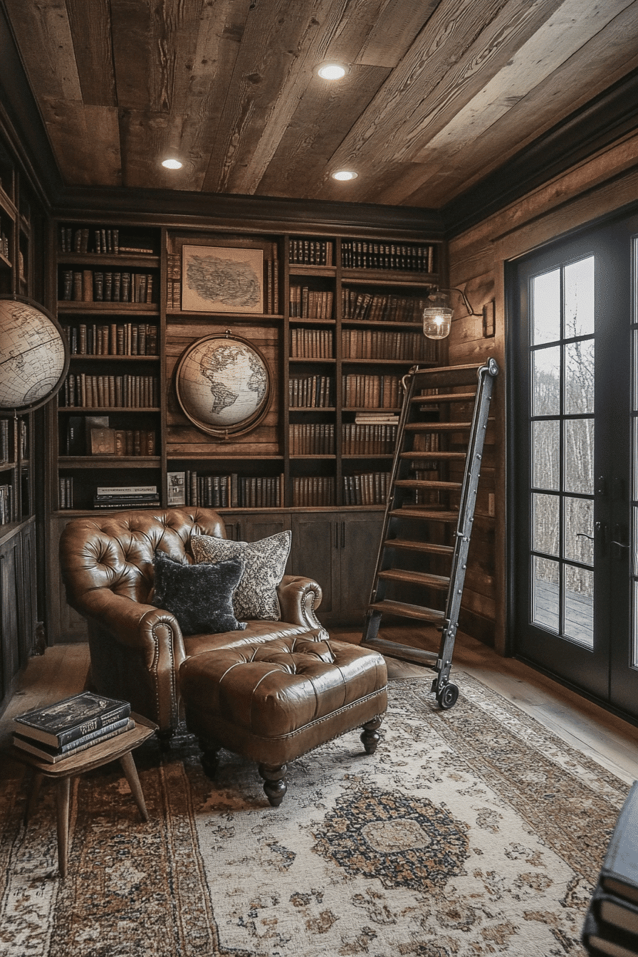 20 cozy library corner
