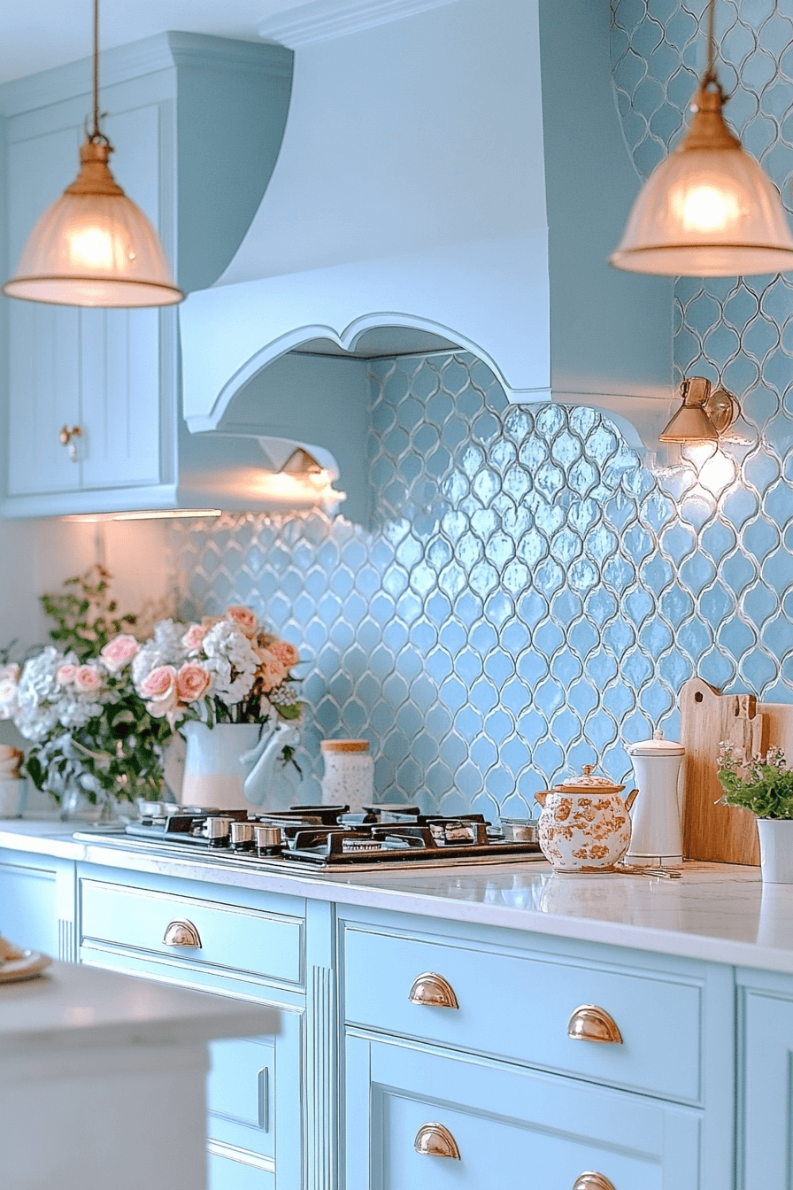 23 scalloped tile kitchen charm