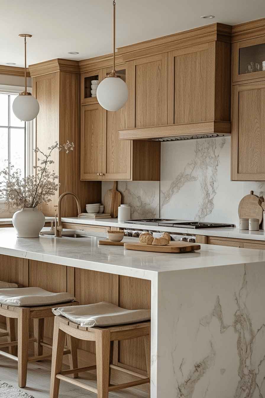 23 understated oak elegance