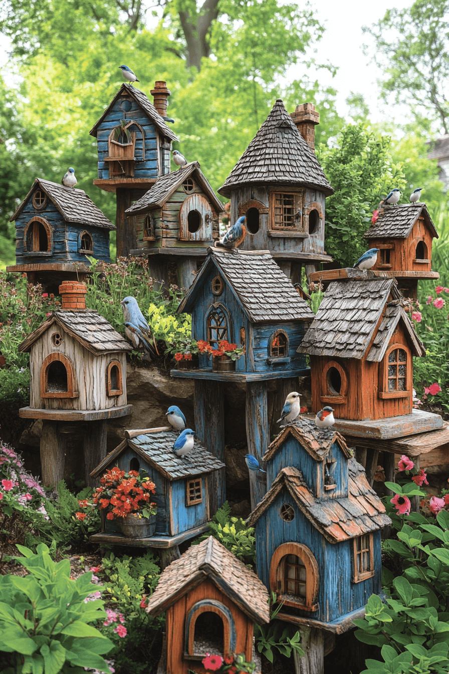 24 cottage garden birds