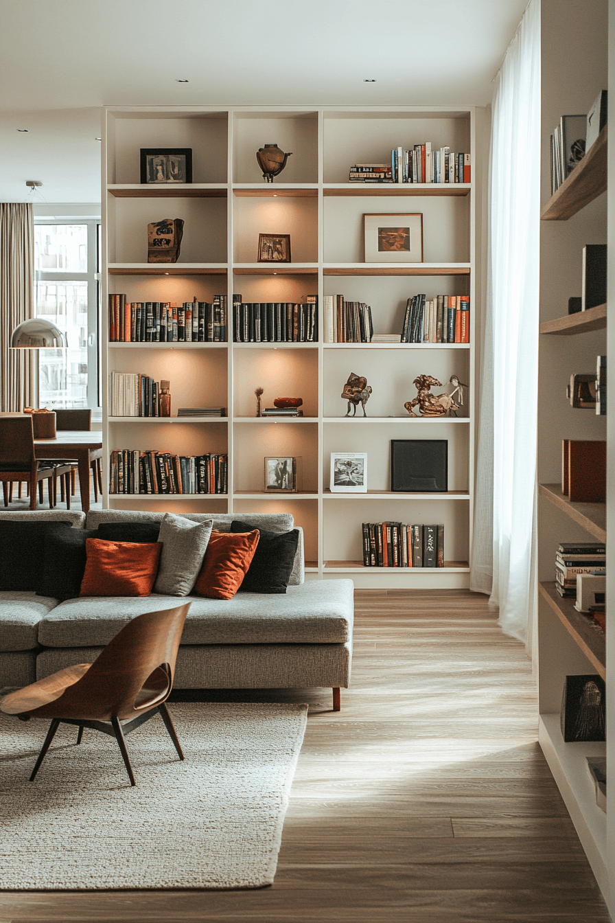 25 double sided divider shelves