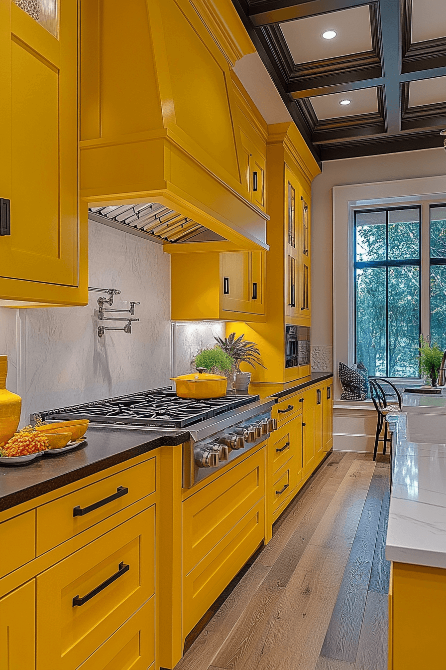 26 saffron bold cabinet design