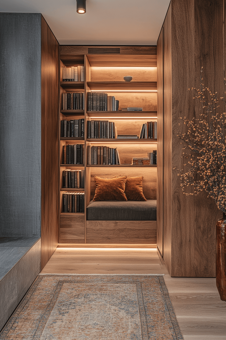 27 cabinet door book nooks