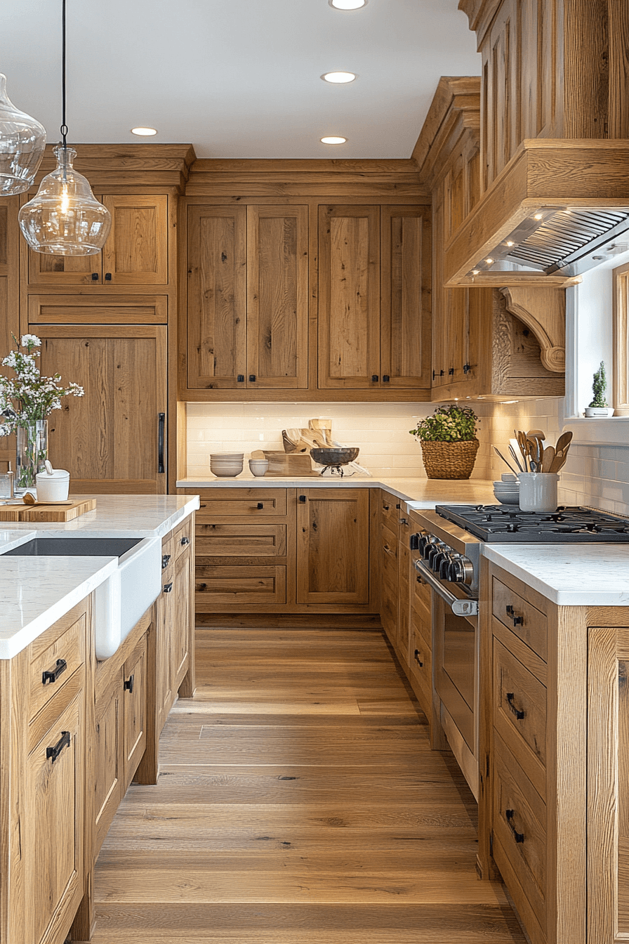 27 timeless oak appeal