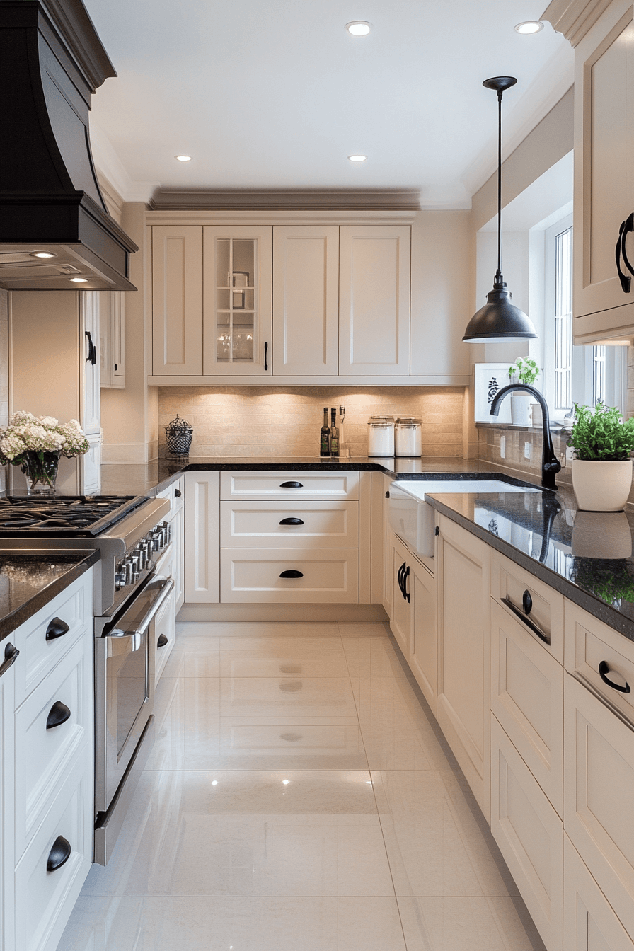 3 ivory airy kitchen base