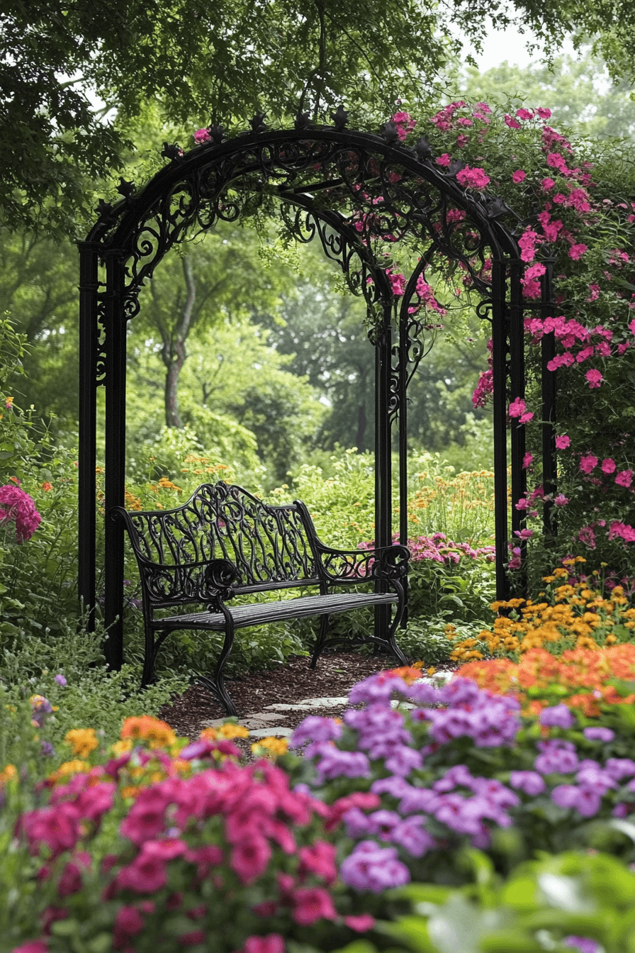 5 ironwork garden elegance
