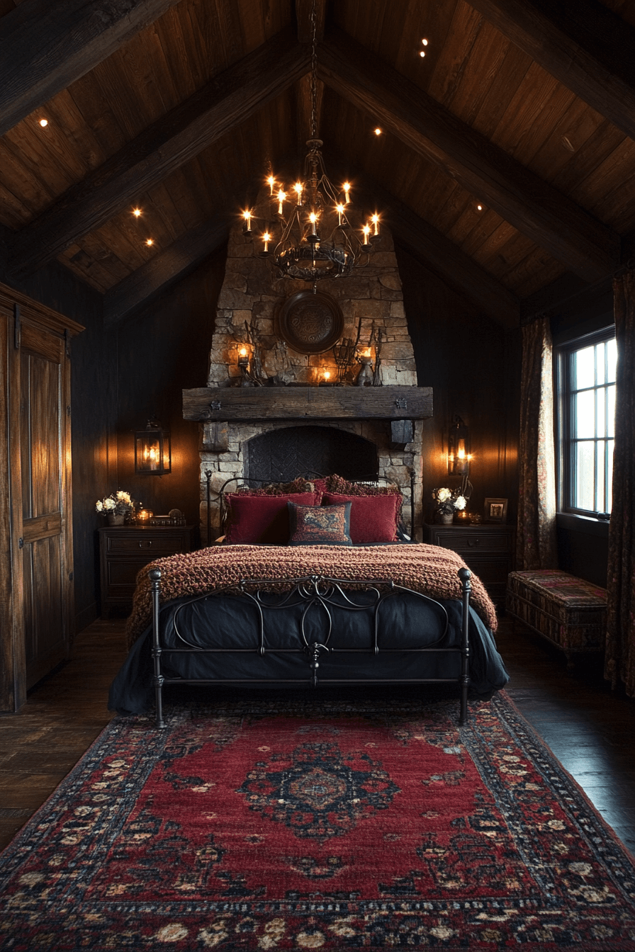 7 rustic comfort guest room