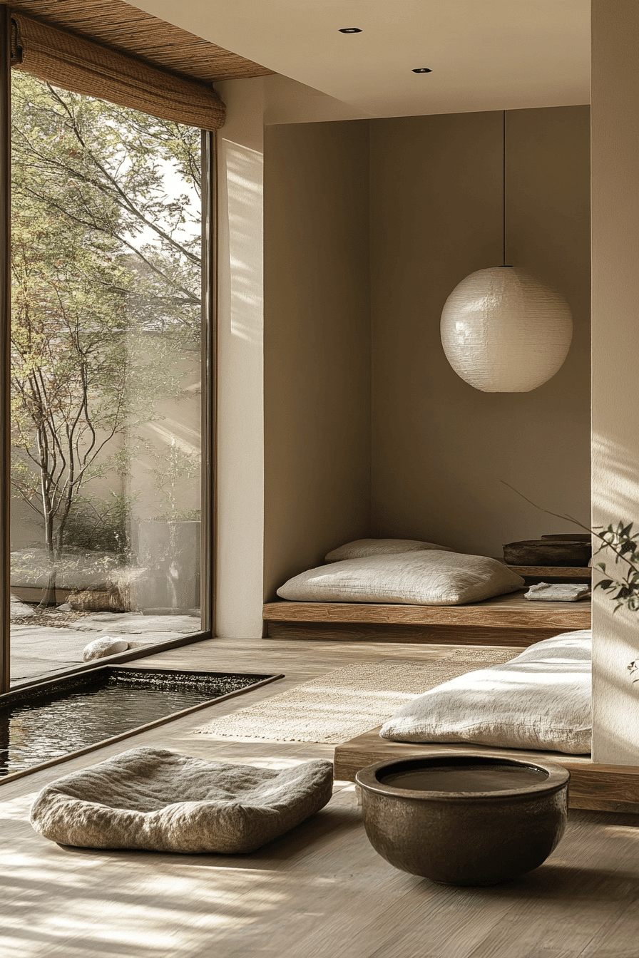 8 restful retreat space