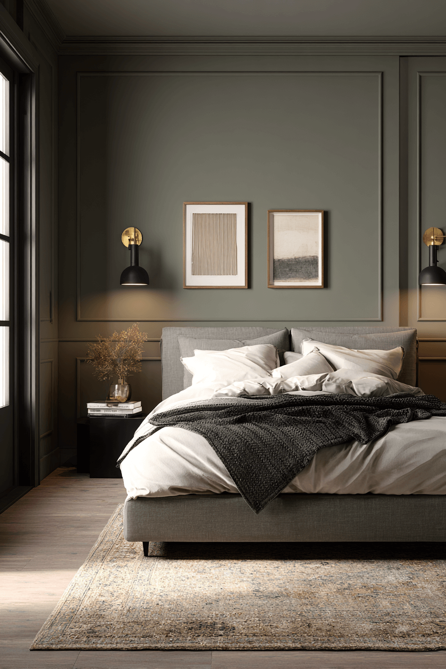 1 enveloped in olive