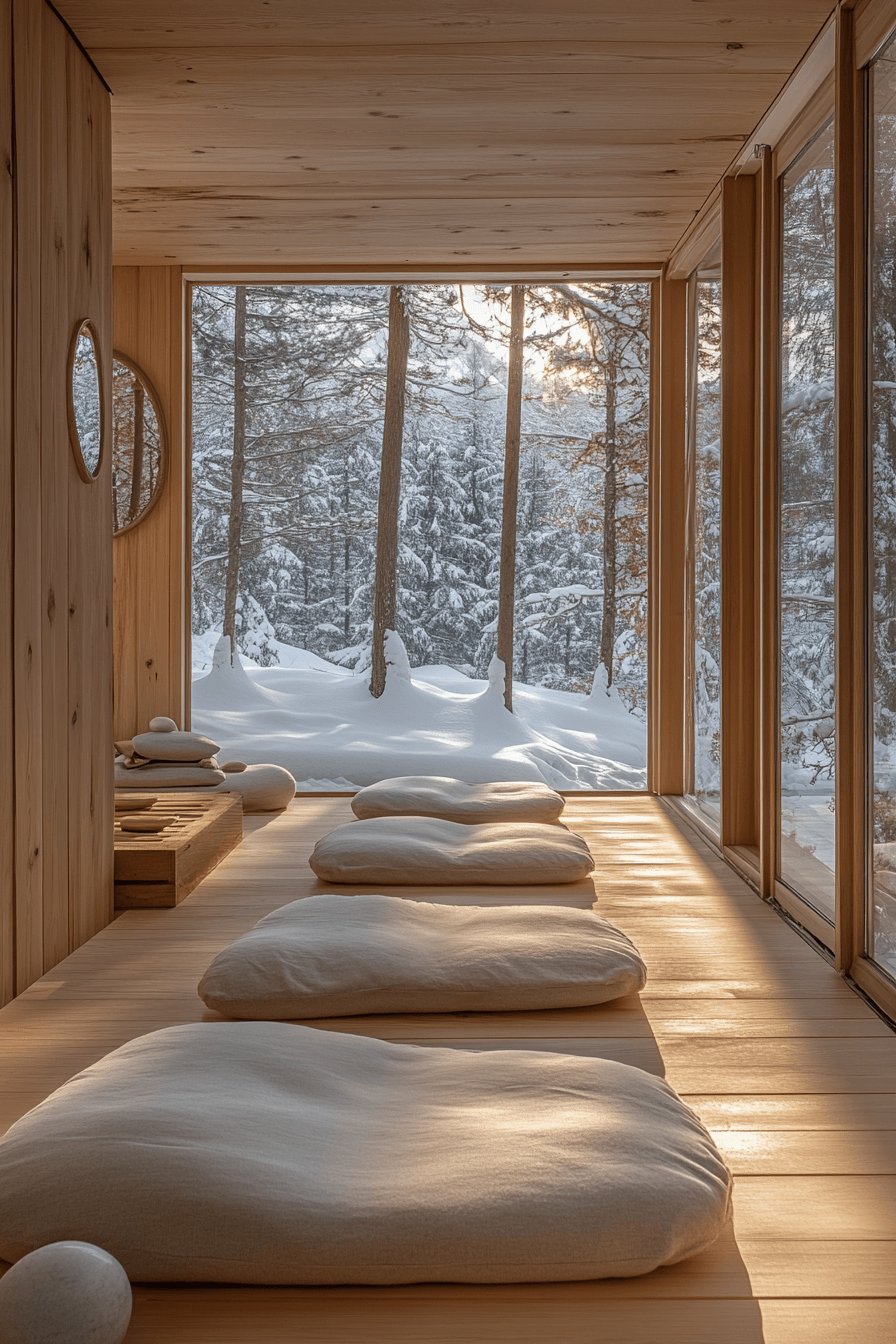 10 alpine stillness meditation room