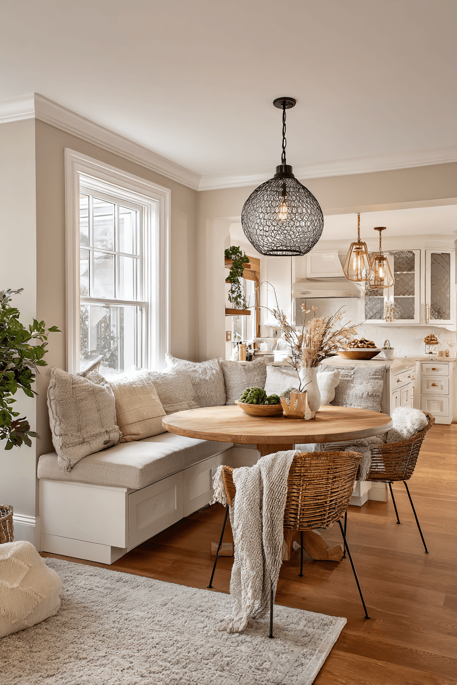 10 corner banquette kitchen