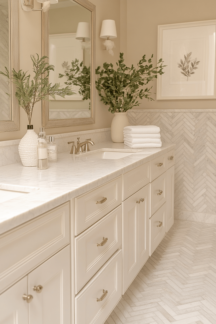 10 elegant herringbone flow