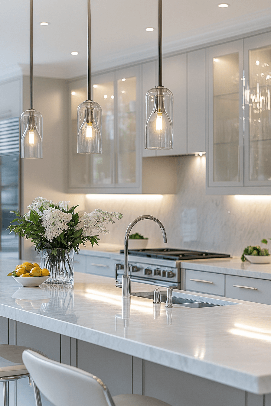 10 frosted light kitchen