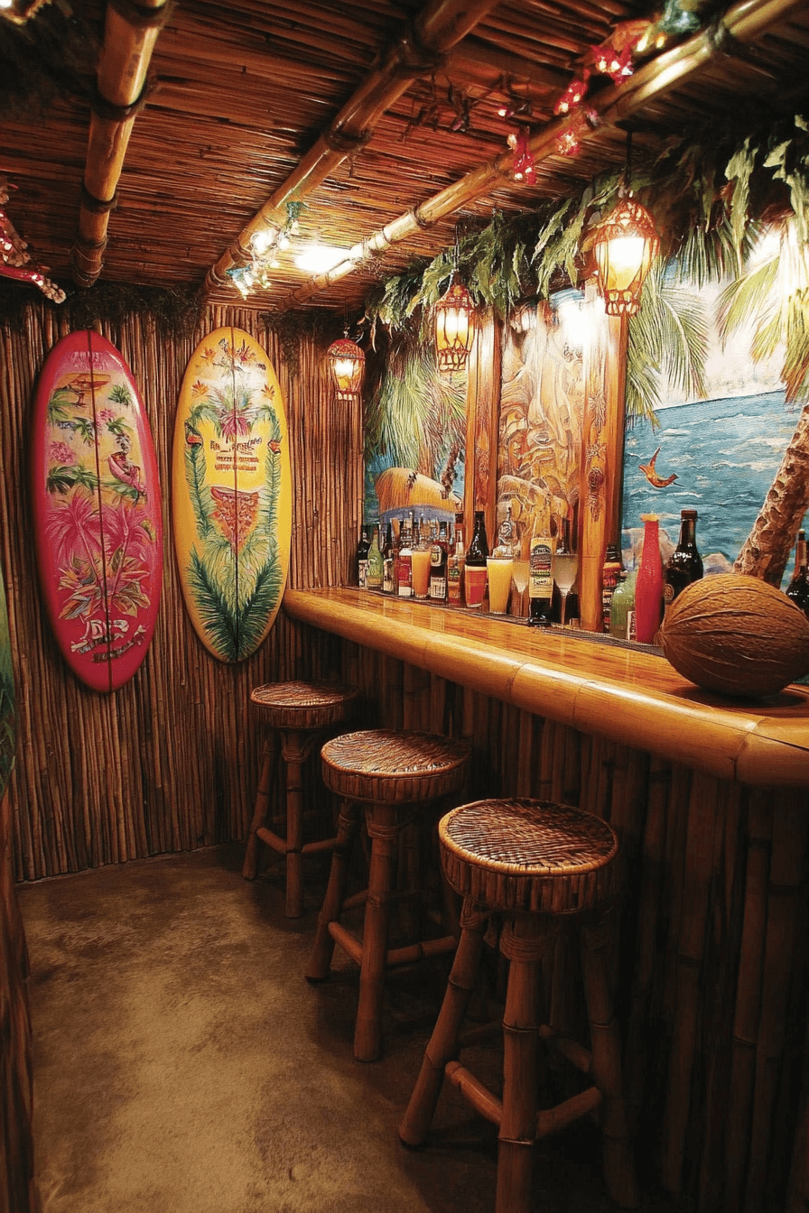 10 tropical tiki escape