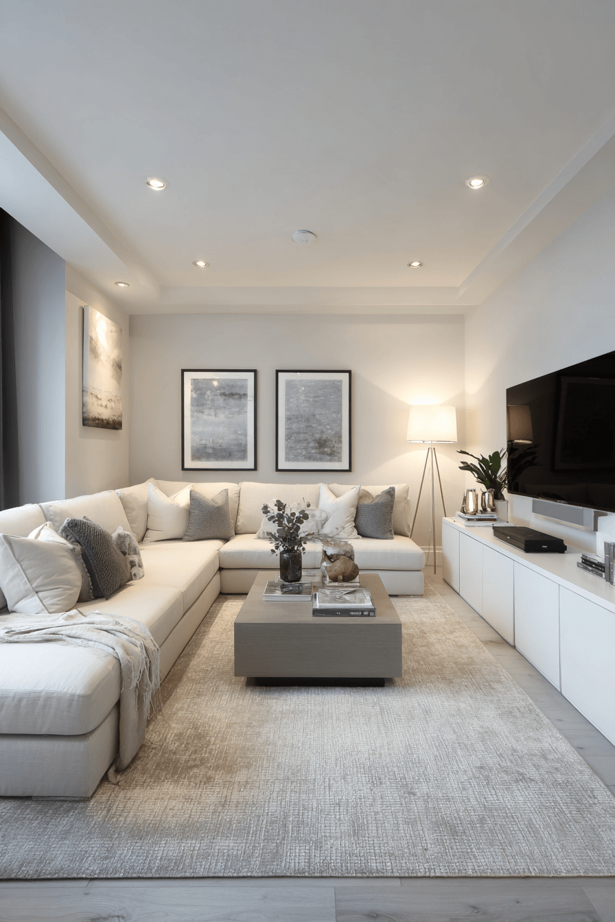 11 dramatic contrast lounge