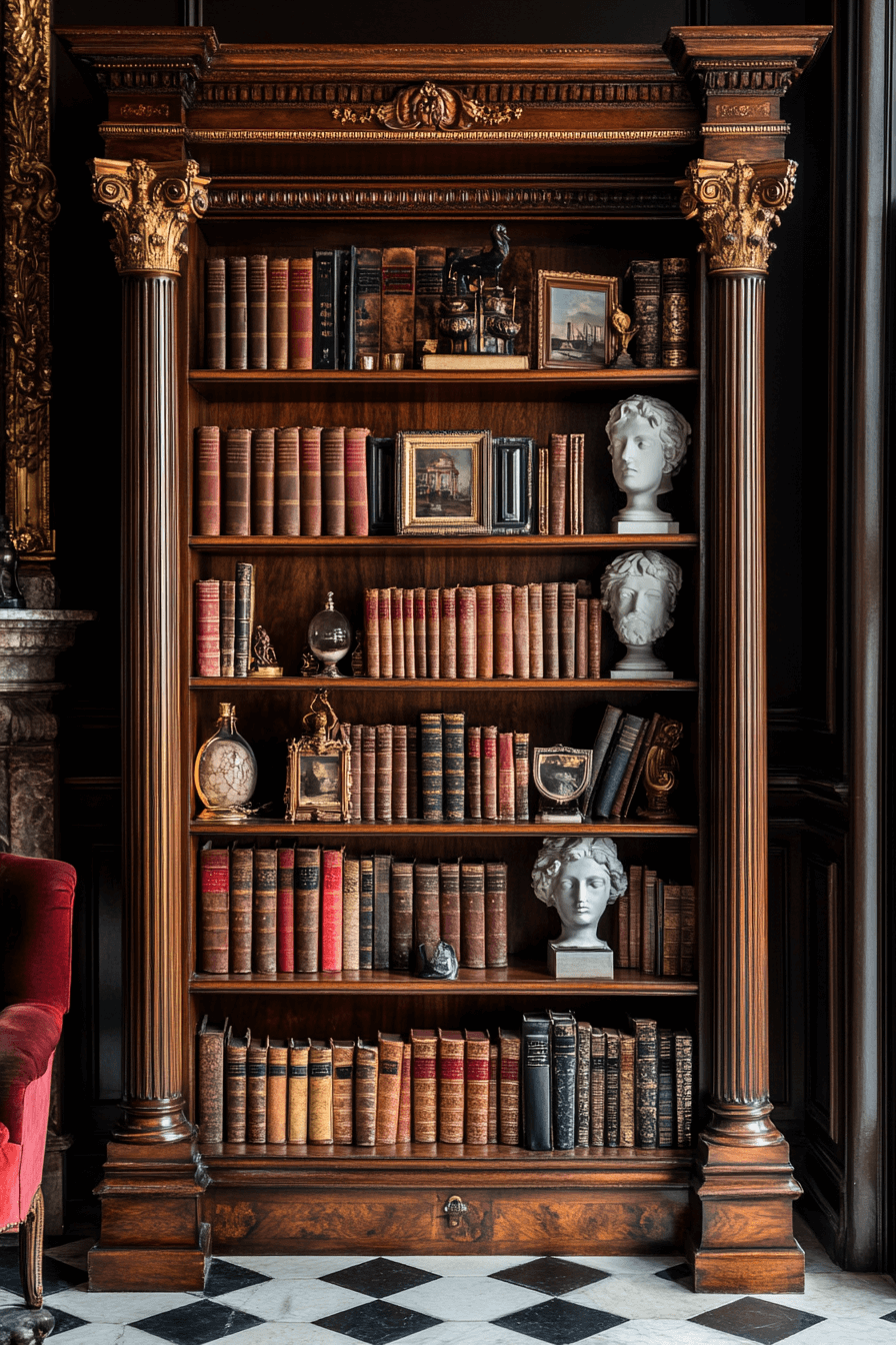 11 grand empire style shelf