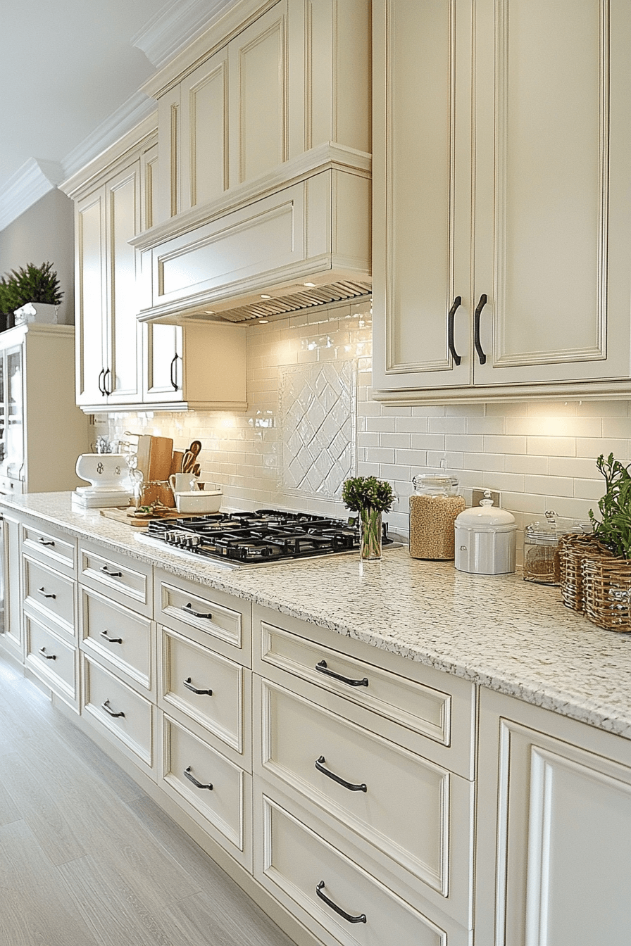 11 soft white cabinet aesthetic