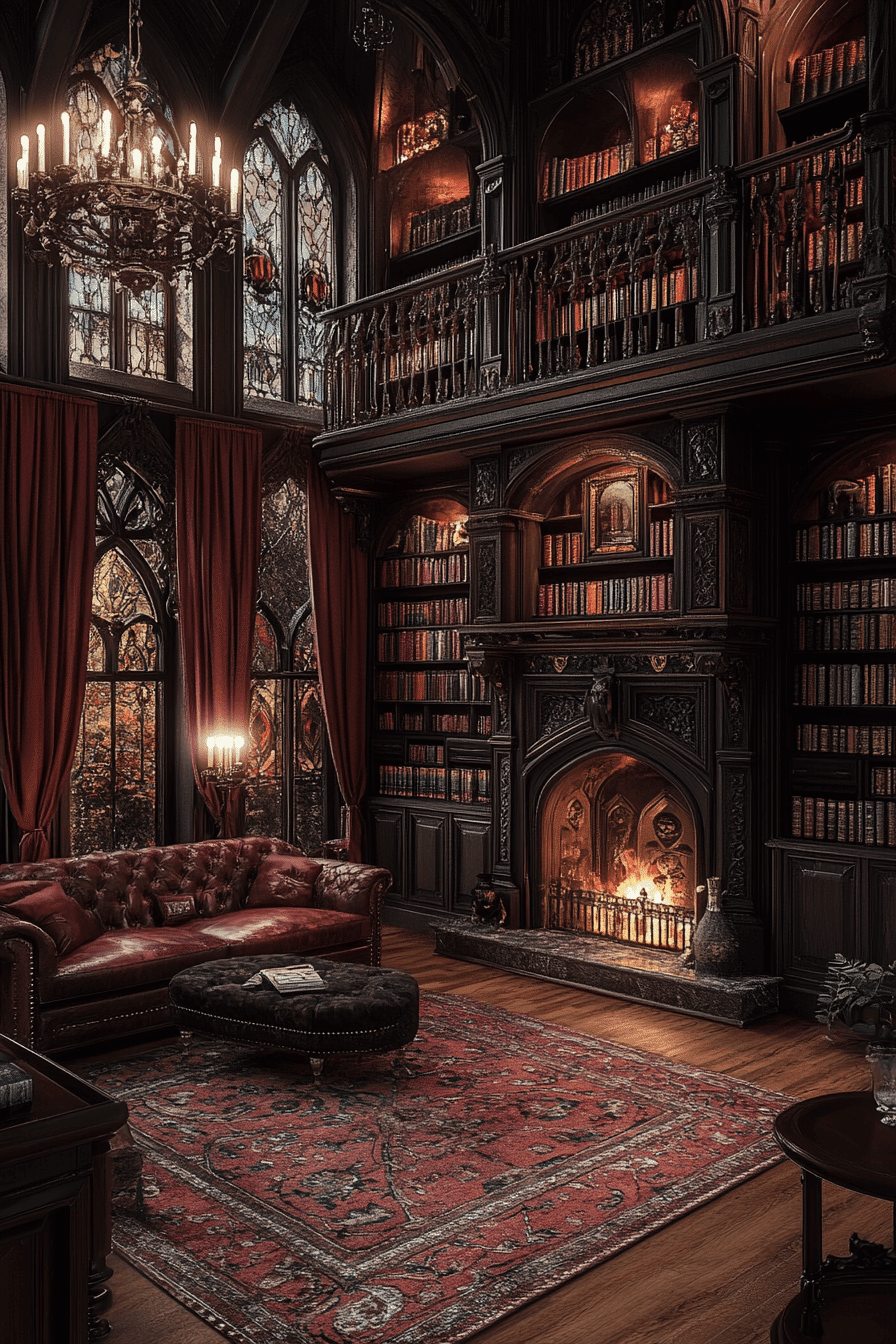 12 gothic storybook home style