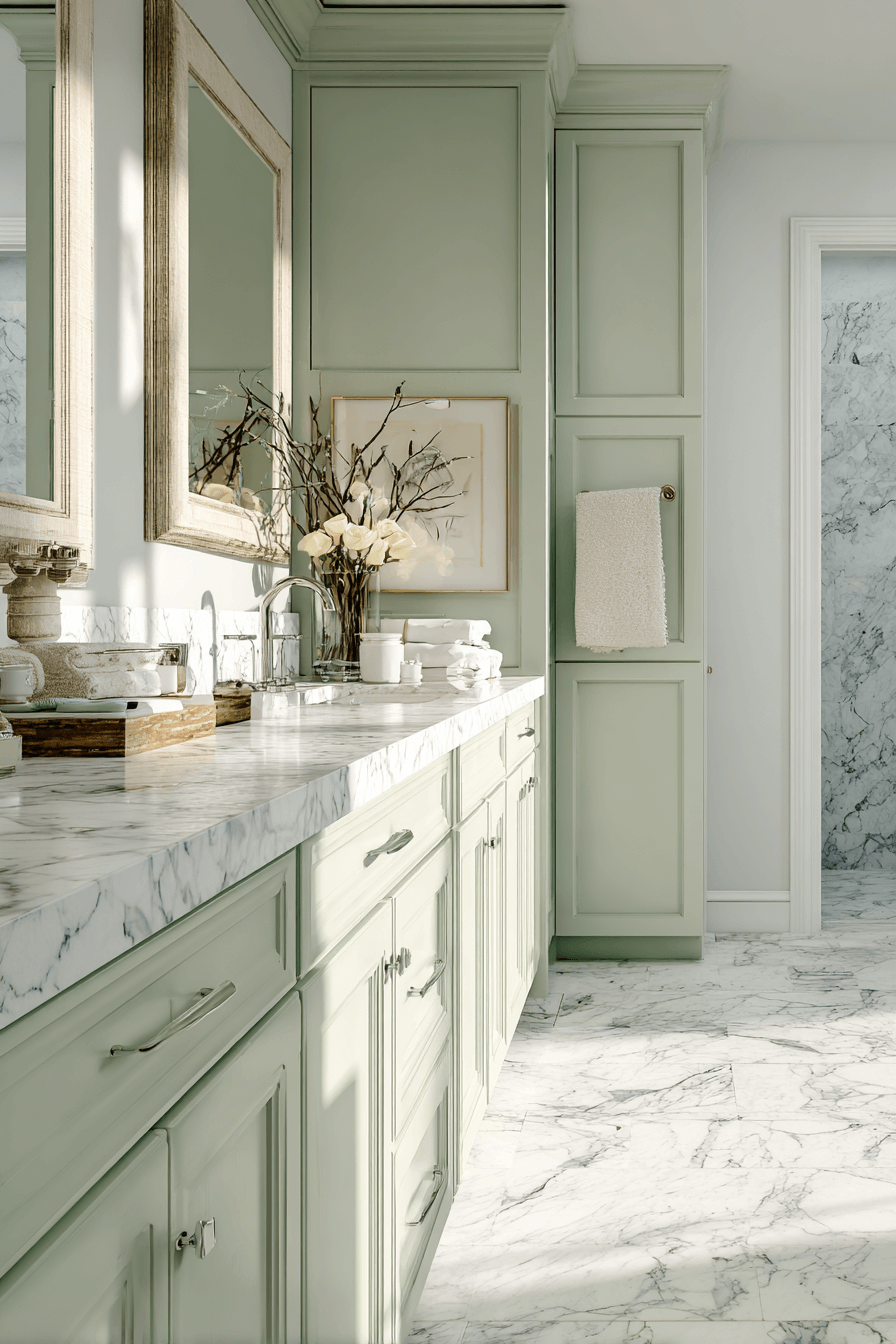 12 marble meets sage