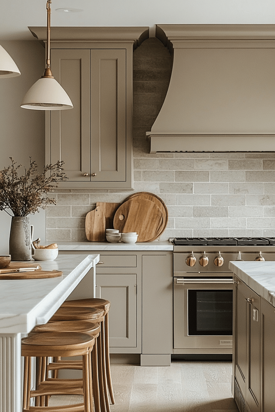 12 minimal soft taupe spaces