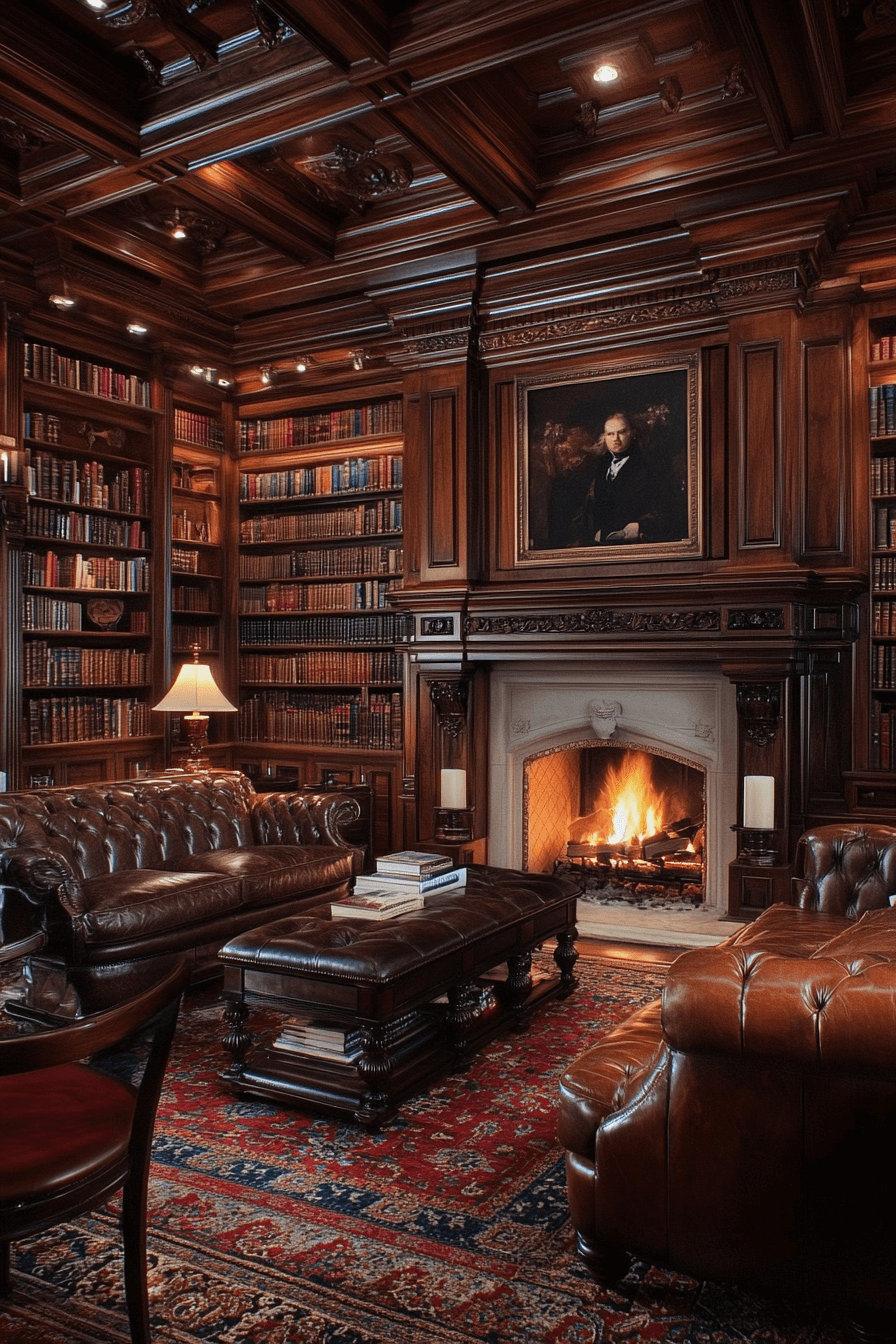 12 mountain lodge reading library