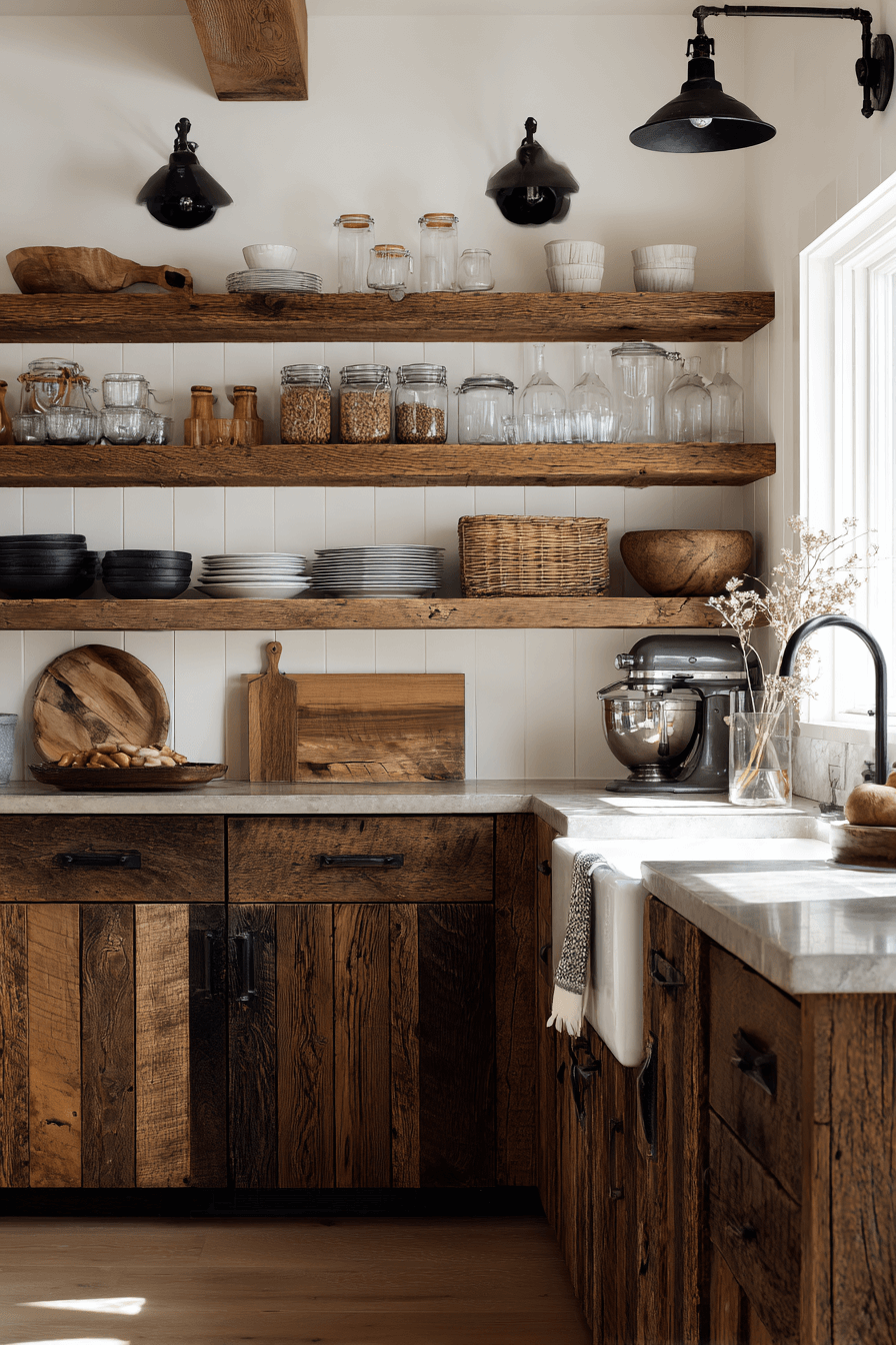 12 open shelf balance