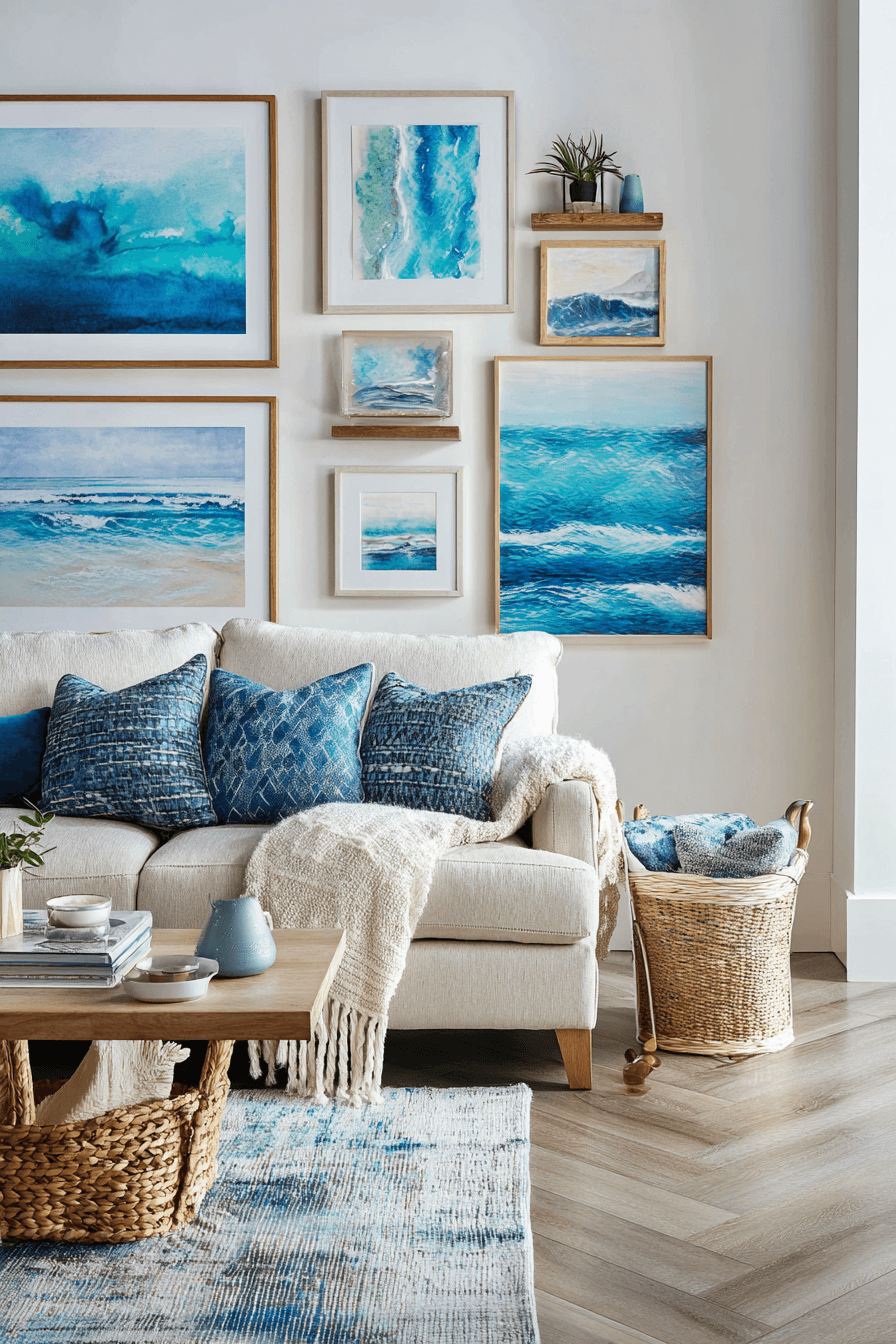 12 seaside story wall