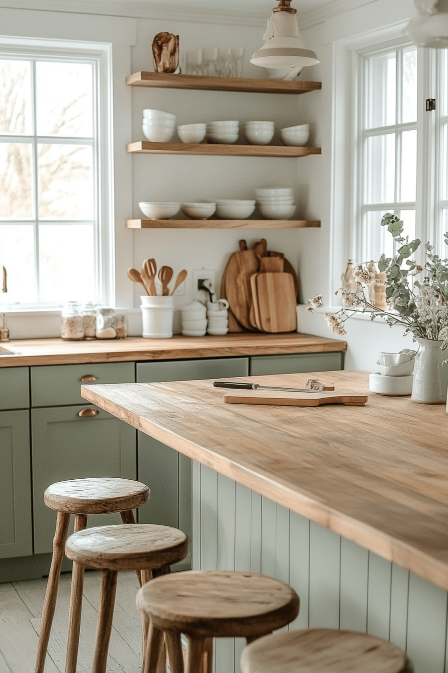 12 slatted wood accent beauty