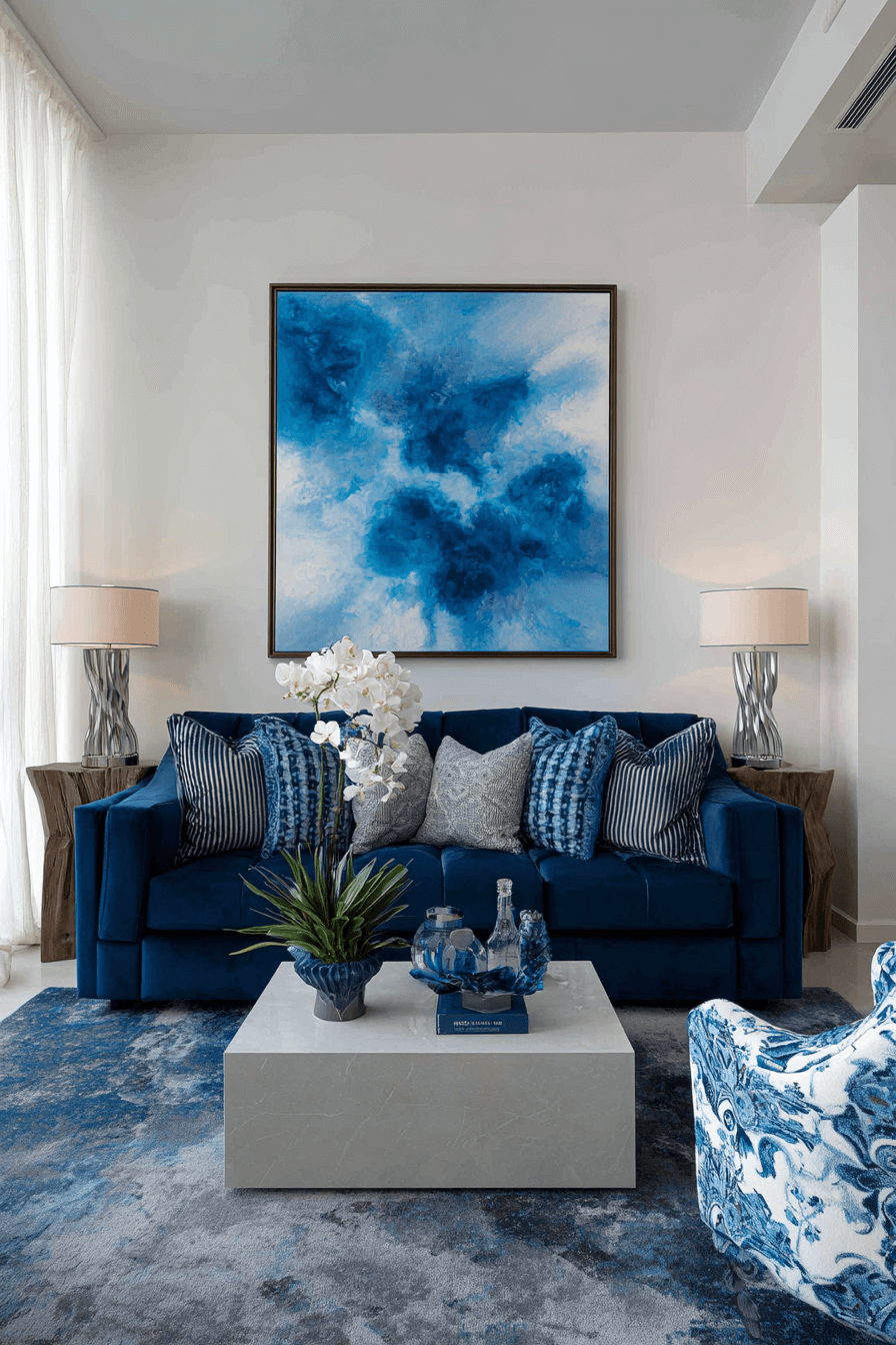 12 vibrant accent living room