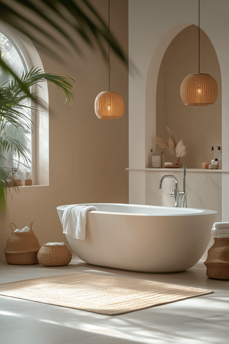13 curved balance bath