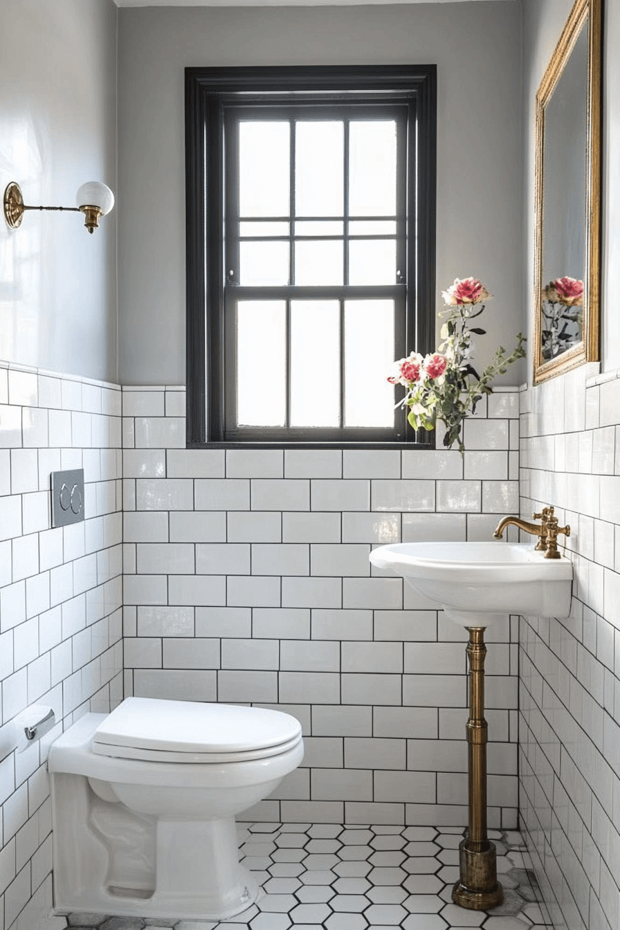 13 high contrast grout style