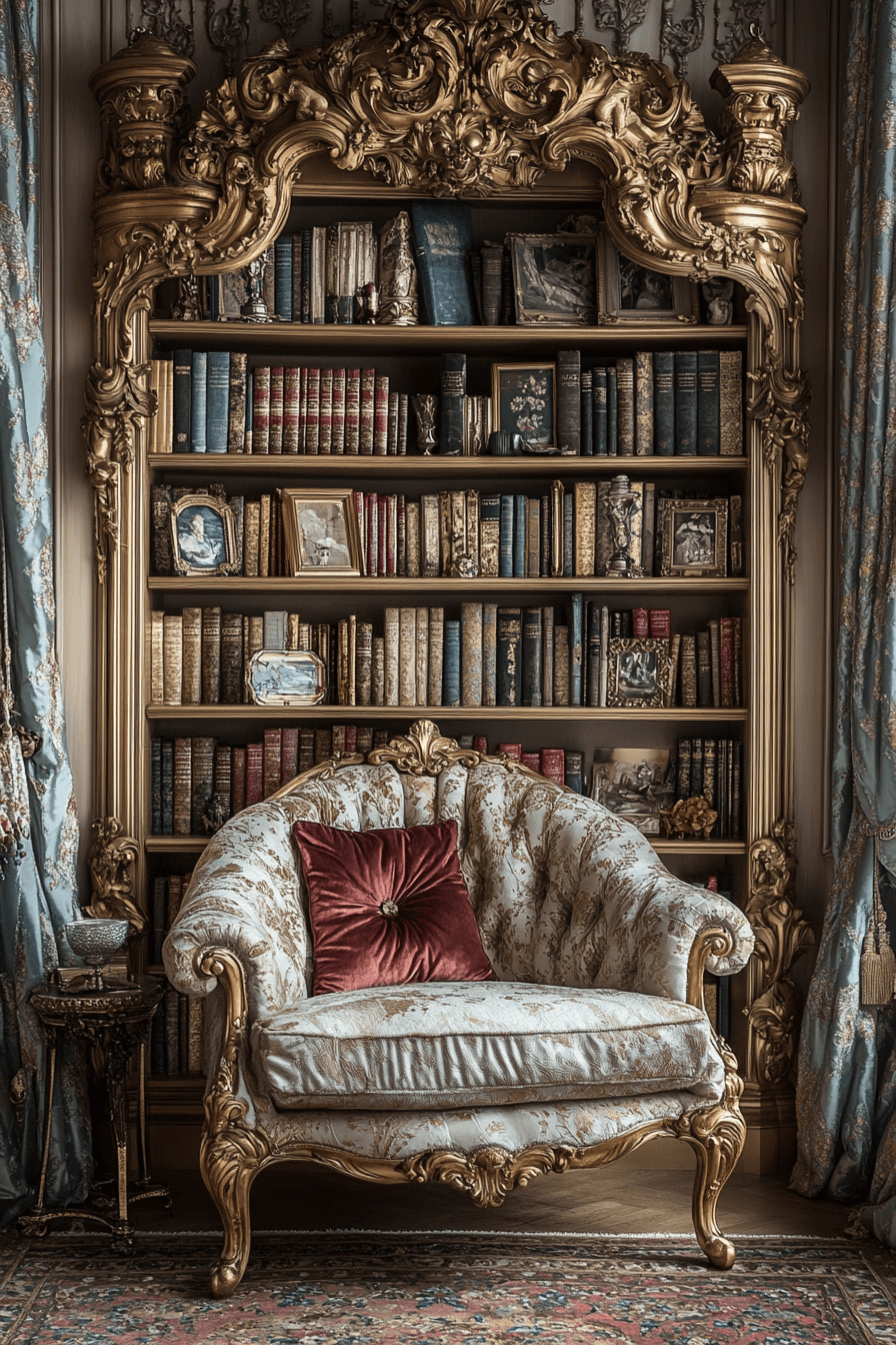 13 ornamental rococo reading nook