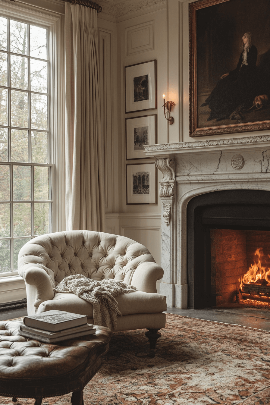 13 refined fireside lounge